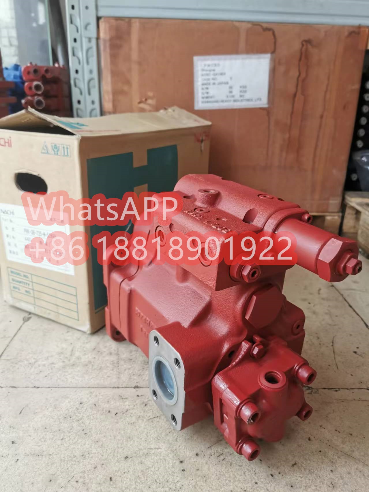 PVK-3B-725-N-5074A Nachi Hydraulic Pump For Excavator ZAX60 ZAX65 EX60 Main Pump