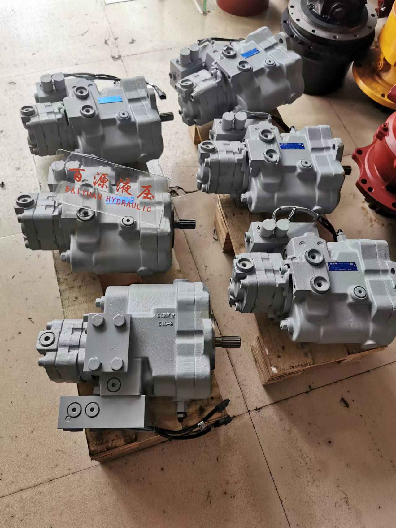 Yanmar Hydraulic Pump VIO27 vio35 VIO45 VIO55 Hydraulic valve 172957-73501 172960-73430