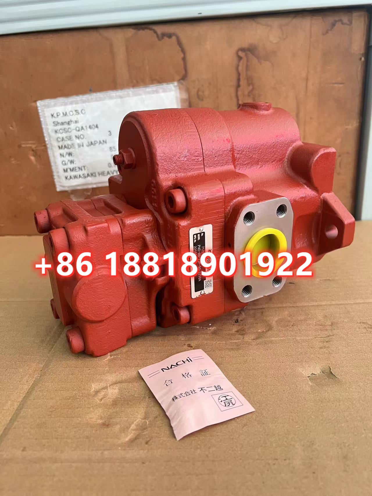 PVD-0B-12P-5G-5210A Nachi Main Pump 7172754 Hydraulic Pump Bobcat E16/E17/E20 Mini excavator