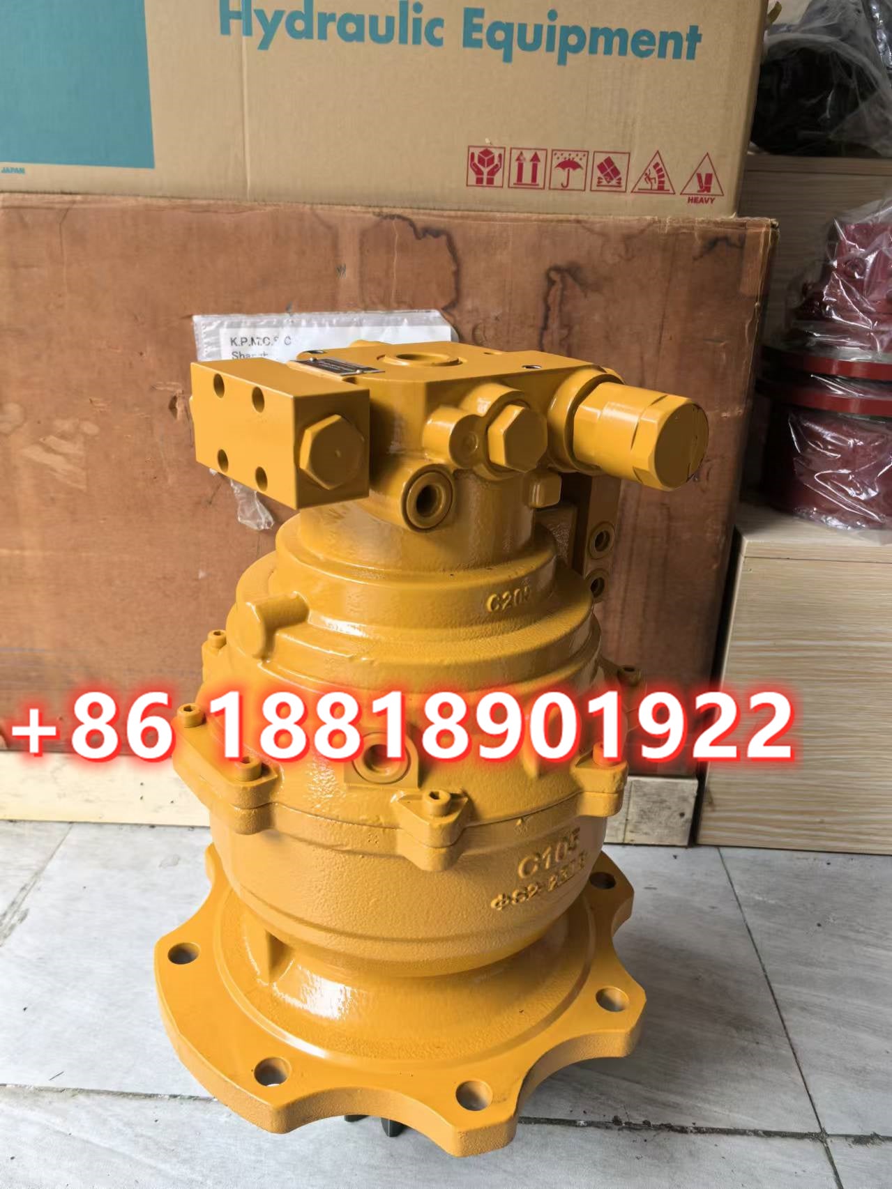 NACHI PCR-5B-30A-FGP-9407A Swing Device For JCB085 JCB8080 Excavator Swing Motor With Gearbox