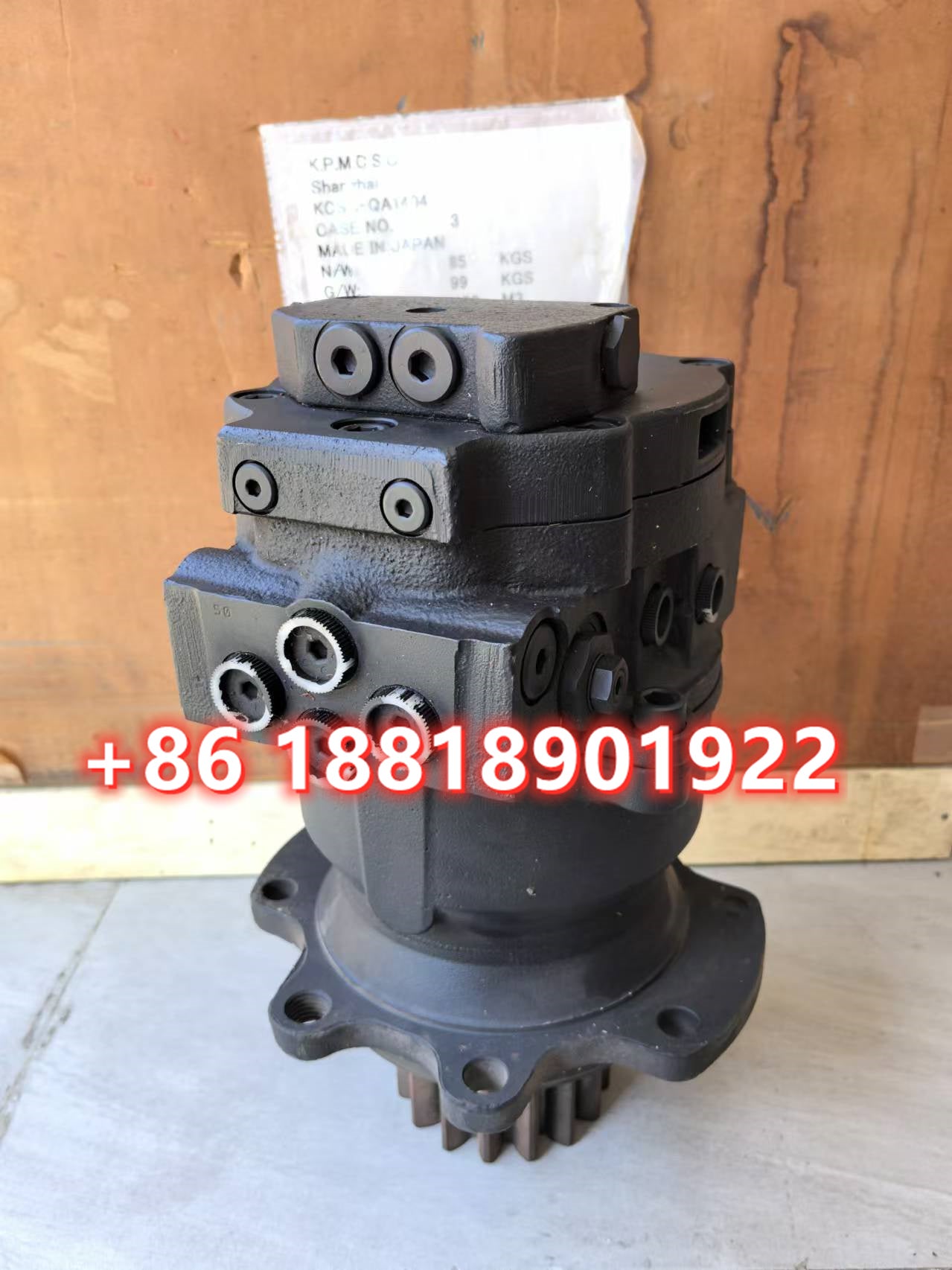 Takeuchi TB255 TB260 Excavator Swing Motor KYB MSG-27P-23E-12