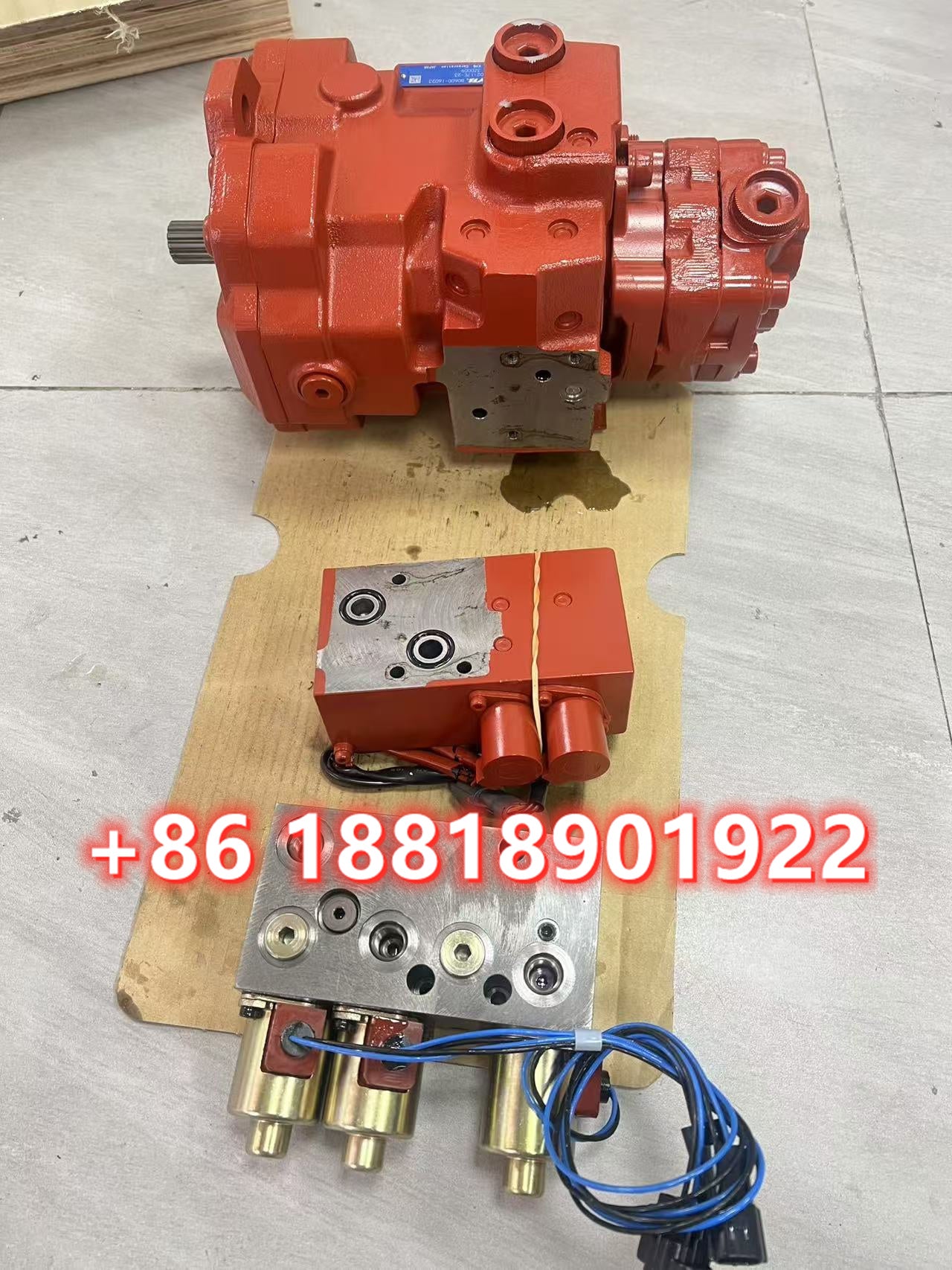 Yanmar Hydraulic Pump VIO27 vio35 VIO45 VIO55 Hydraulic valve 172957-73501 172960-73430