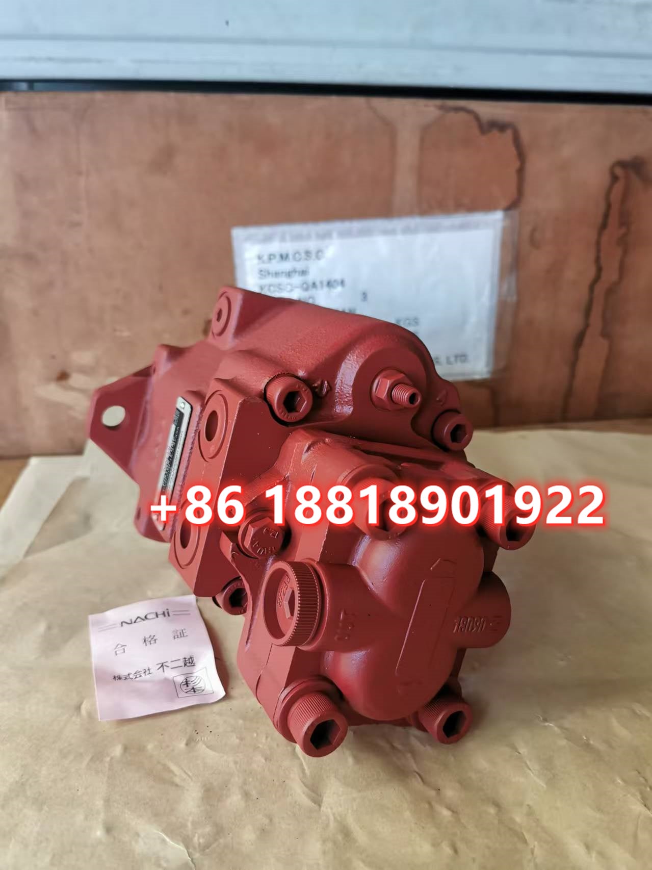 RG118-61110 Kubota KX41-2 hydraulic pump Mini excavator main pump Nachi PVD-00B-14P-5AG-4749A