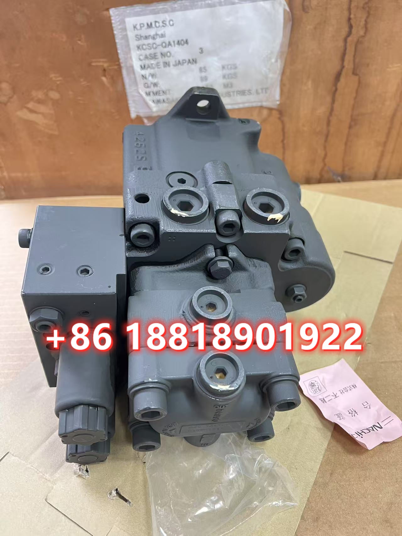 Ass'y Mini Excavator Main Pump Wacker Neuson EZ28 Hydraulic Piston Pump PVD-0B-23BP-8G3-5083C