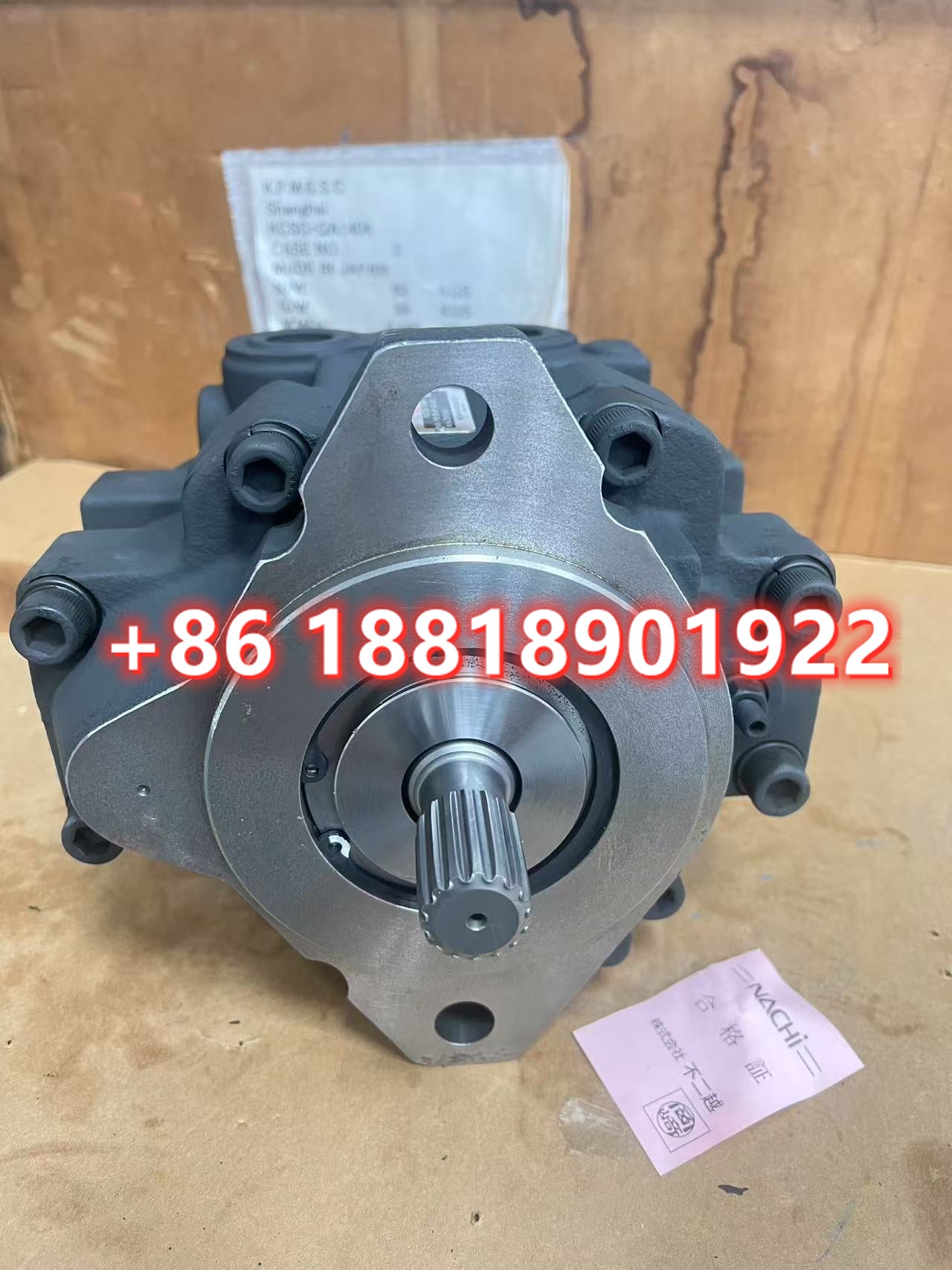 excavator main pump Nachi PVD-3B-54P-14G3-4405F hydraulic pump parts