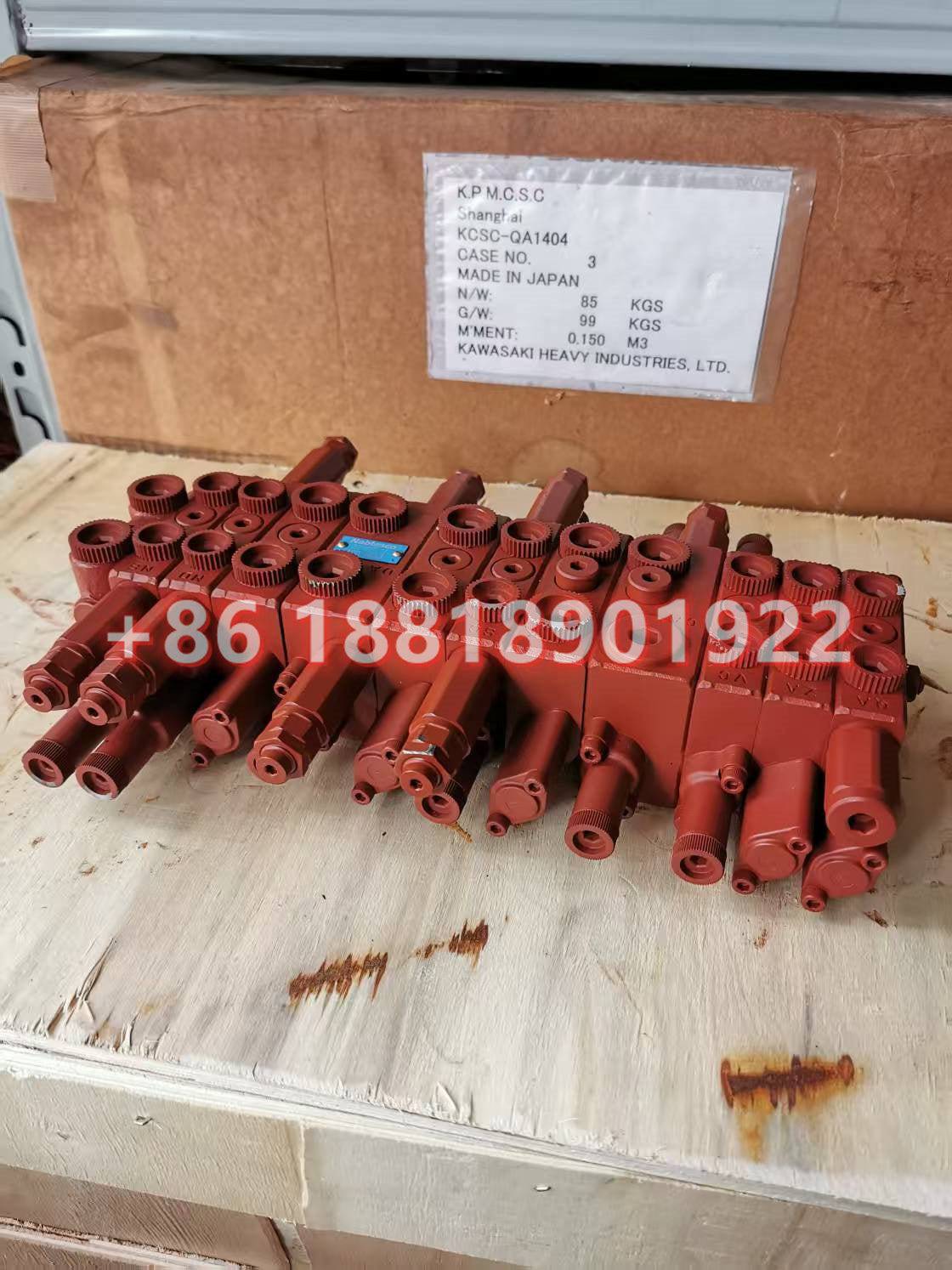 Kubota Genuine Excavator Hydraulic Control Valve RA228-61134 RA228-61132 RA228-61133 RB238-61134 RA228-61137