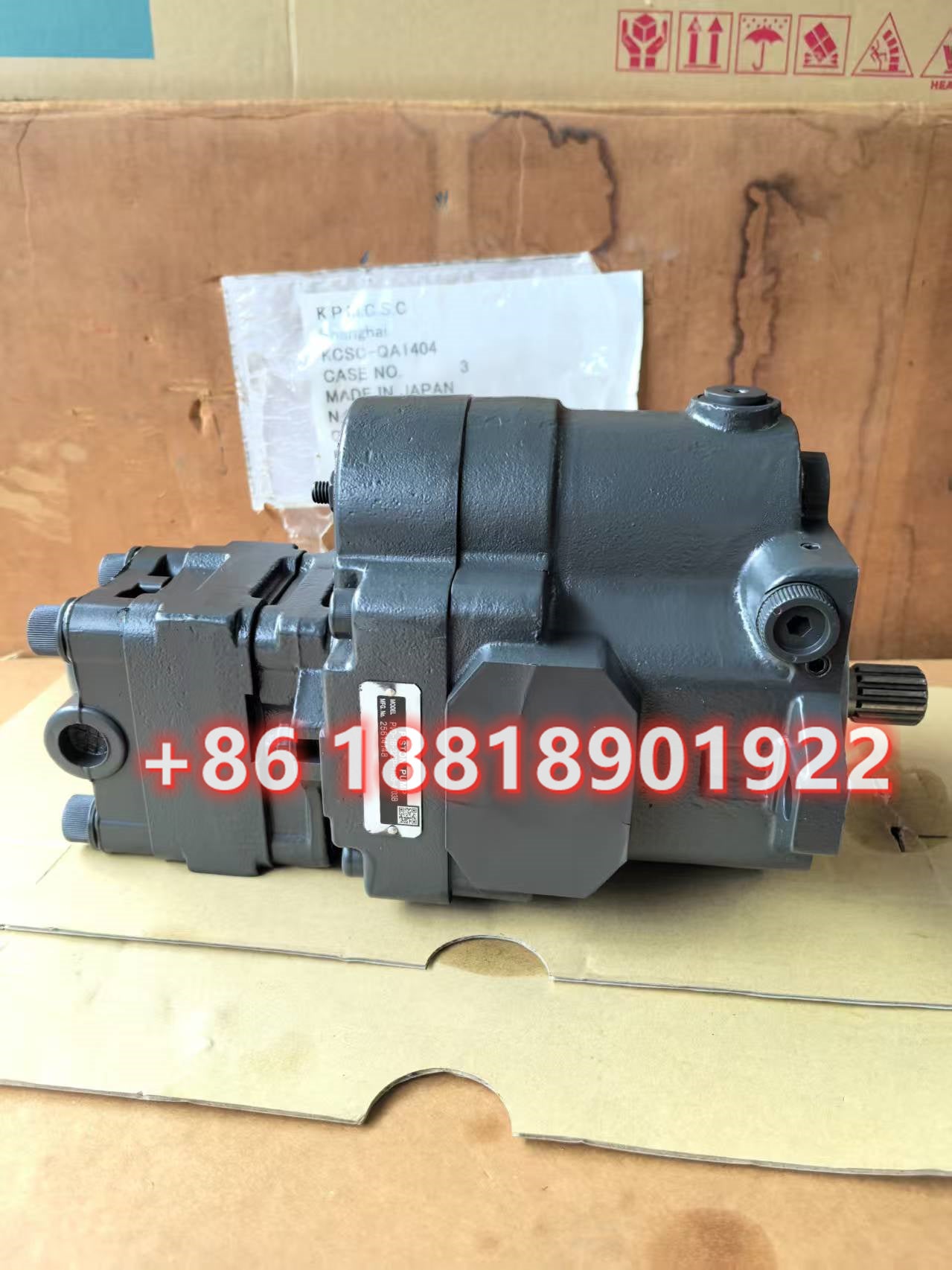 Mini excavator main pump Nachi PVD-15B-34CP-9AG5-5994A hydraulic pump parts