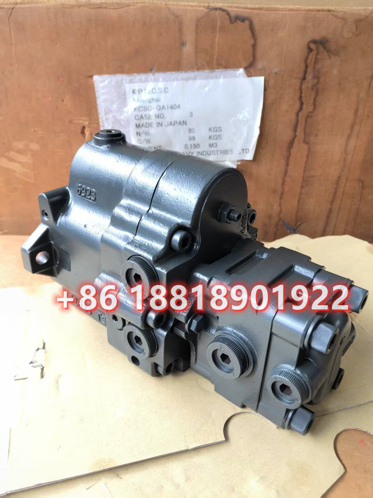 Mini excavator main pump Nachi PVD-15B-34CP-9AG5-5994A hydraulic pump parts