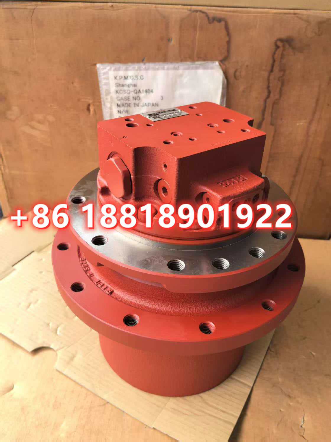 PHV-4B-60B-PT-9289A 8853A Nachi Original Travel Motor Final Drive 22H6013112 for Komatsu PC50MR-2 PC55 PC56 Excavator