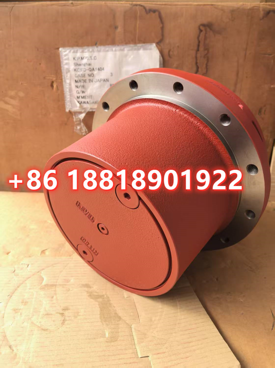 PHV-4B-60B-PT-9289A 8853A Nachi Original Travel Motor Final Drive 22H6013112 for Komatsu PC50MR-2 PC55 PC56 Excavator