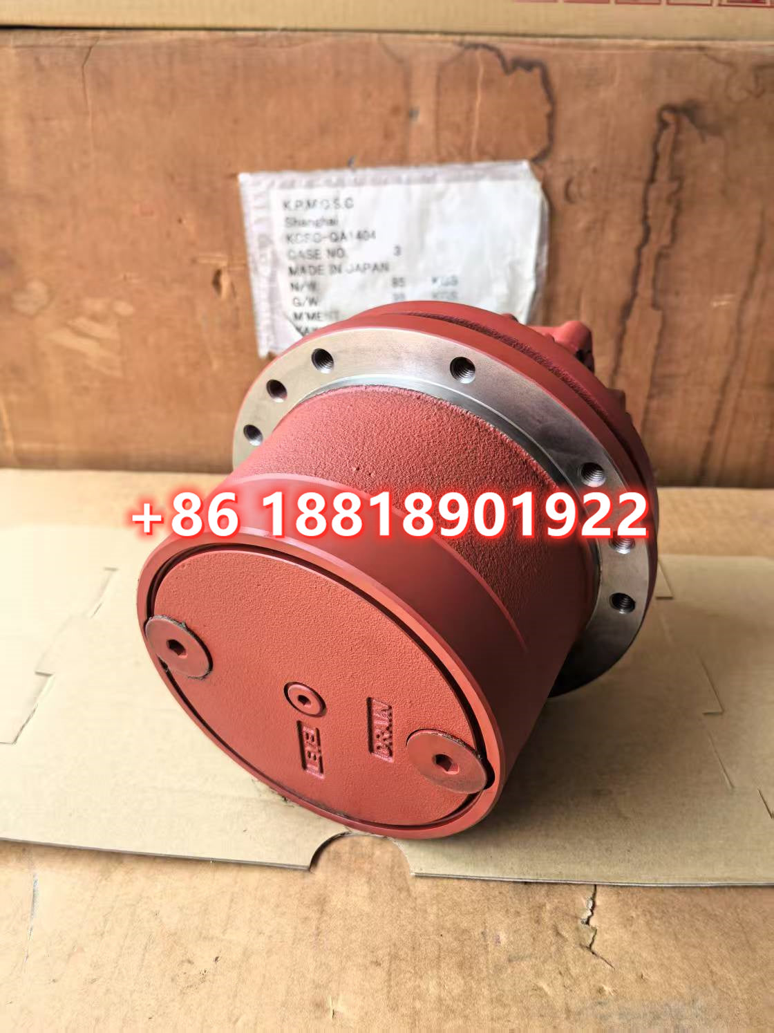 Original Nachi PHV-2B-20B-PT-8435A Travel Motor Final Drive Motor 22K6021101 for Komatsu PC20MR PC22MR PC20MR-3
