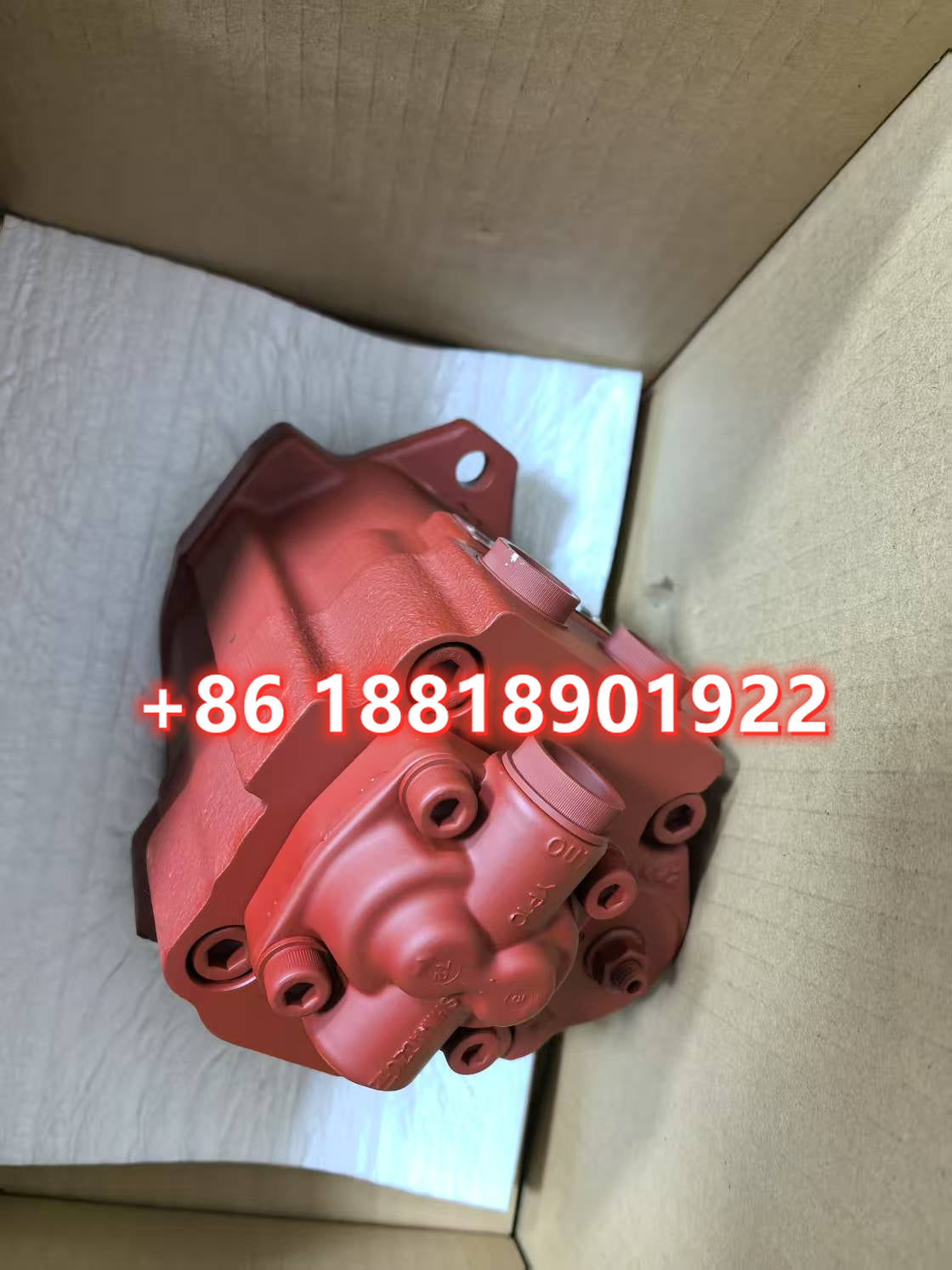 Mini Excavator Parts Genuine Main Hydraulic Pump Assy Kobelco SK09SR Main Pump PA10V00001F1