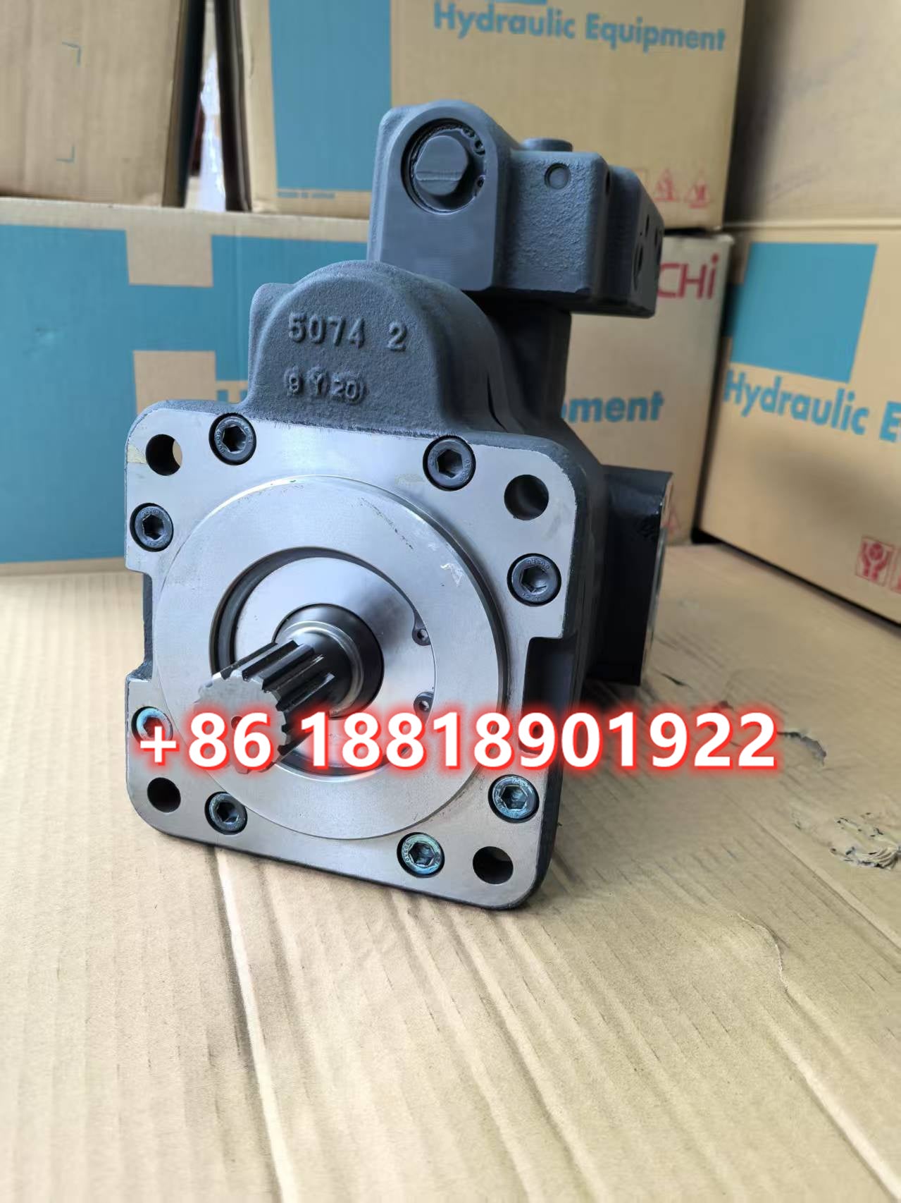 Hitachi 4668462 Main Pump PVK-3B-725-N-5074A Hydraulic Pump ZX65-3 ZX60-3