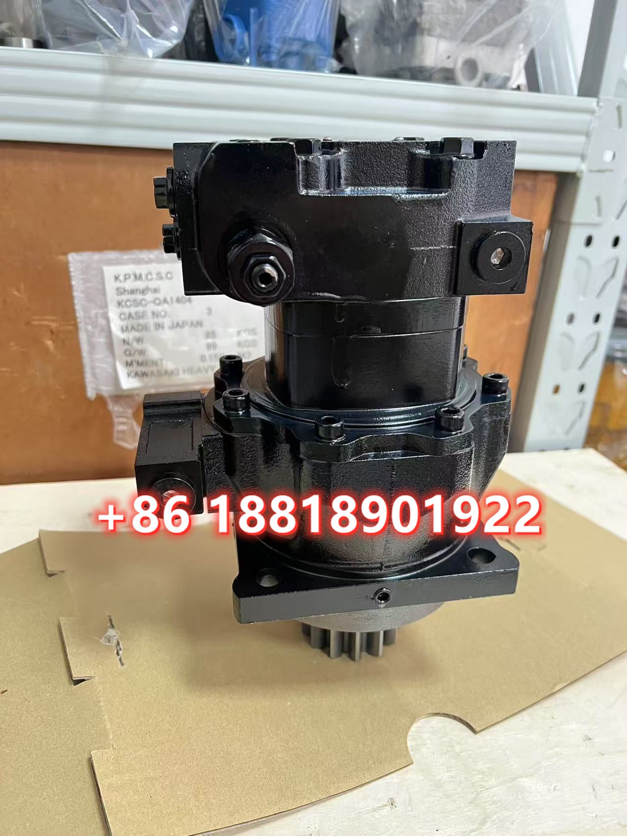 22J-60-25900 Hydraulic Swing Motor 104-6404-005 for Komatsu PC18MR-3 PC18MR-2 Mini Excavator Parts
