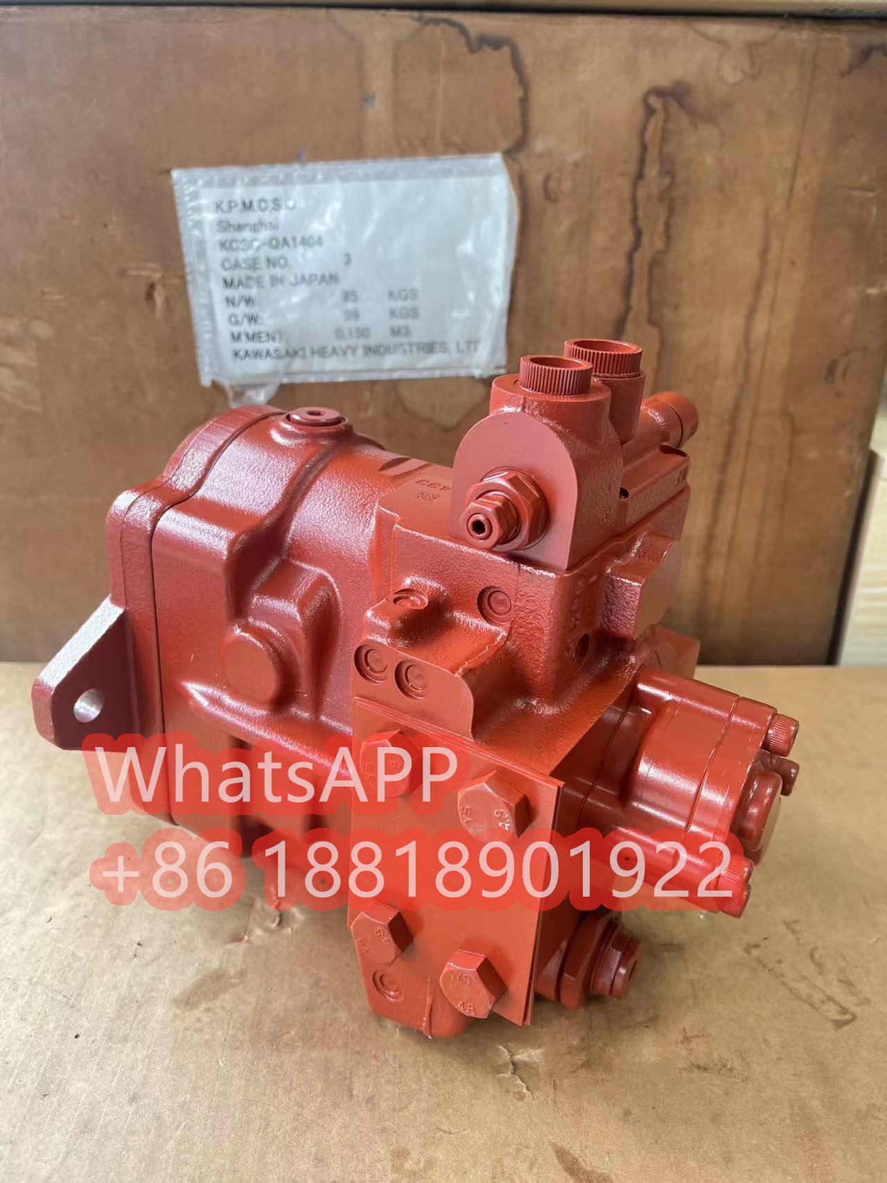 Kubota KX101  KX121-3 Hydraulic Pump PSVL-42CG Japan Kyb Main Pump