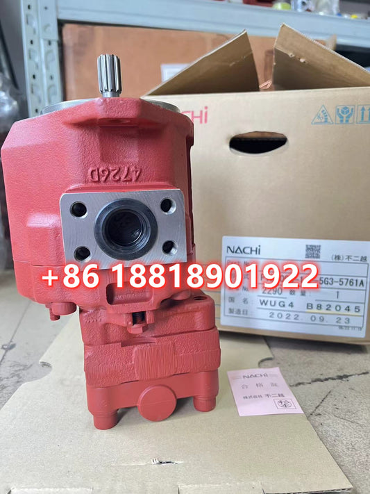 Nachi PVD-00B-14P-5G3-5431A Hydraulic Piston Pump for Takeuchi Mini Excavator TB216 - Replaces