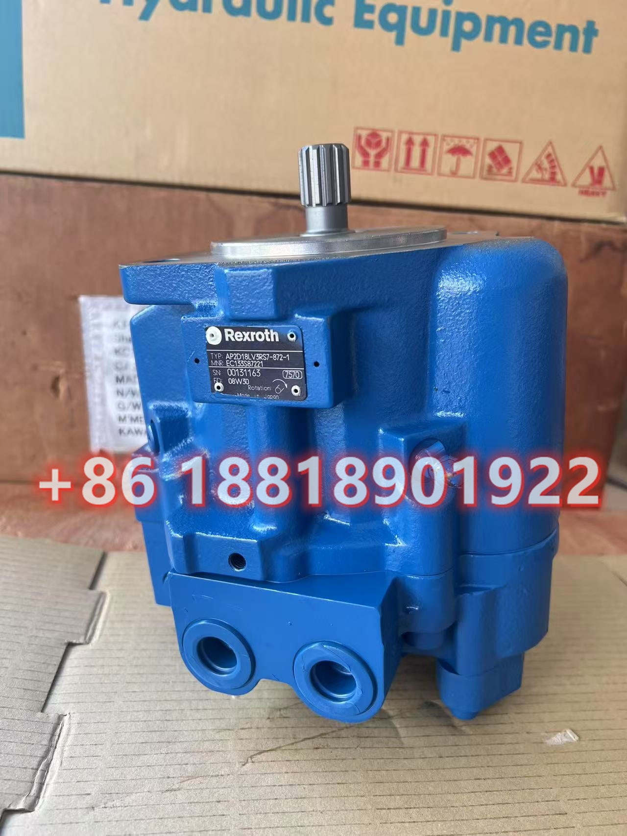 AP2D18LV3RS7-883-0 Hydraulic Pump bobcat 331 / 334 main pump Excavator genuine parts