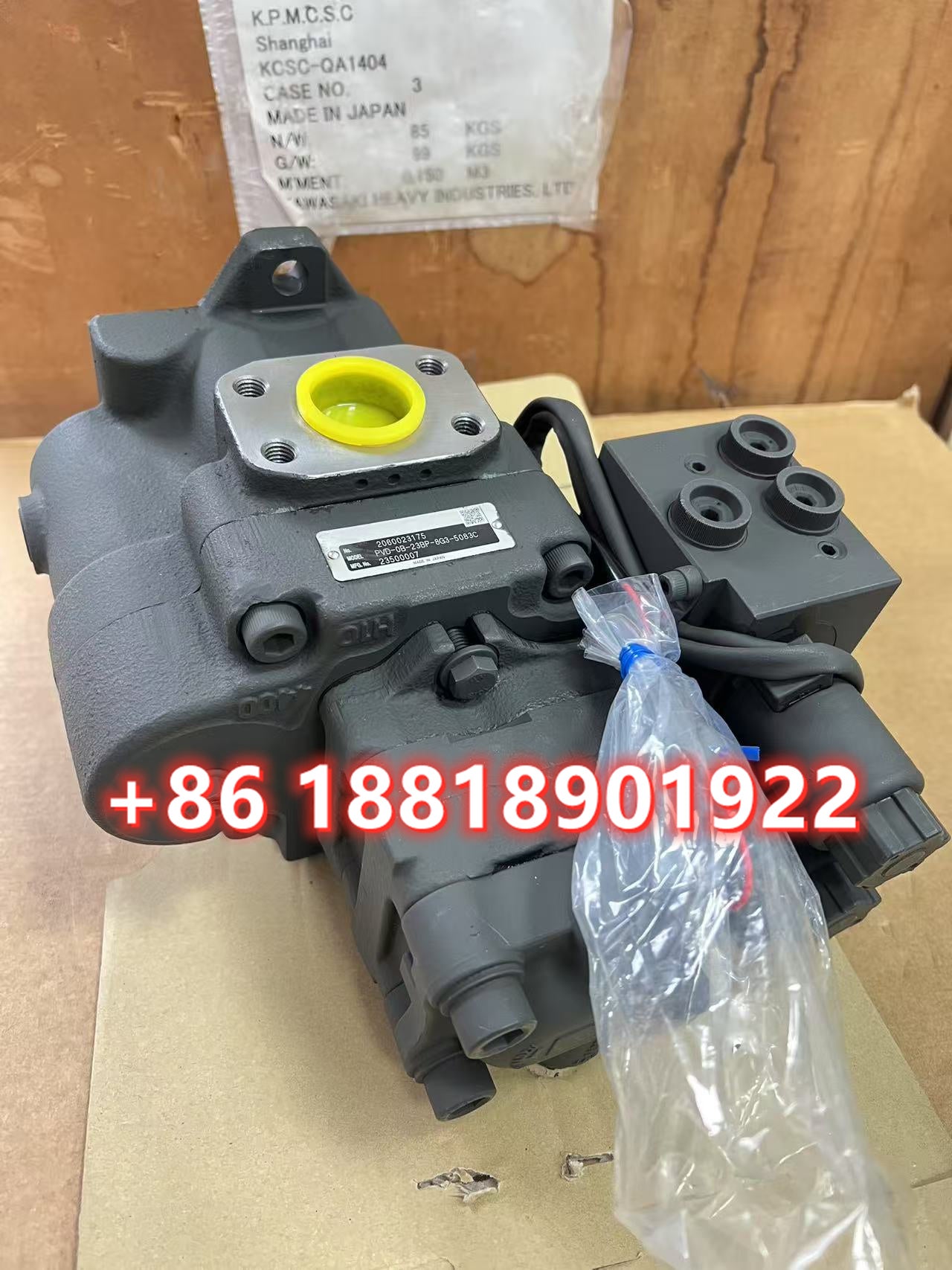 Ass'y Mini Excavator Main Pump  Wacker Neuson EZ28 Hydraulic  Piston  Pump PVD-0B-23BP-8G3-5083C