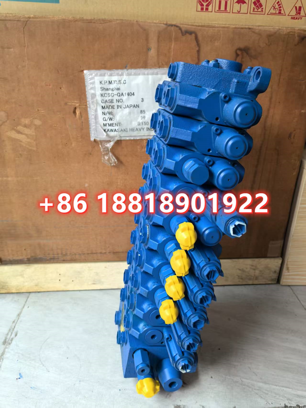 25/221282 JCB8060 Main valve  10SX12 Genuine parts