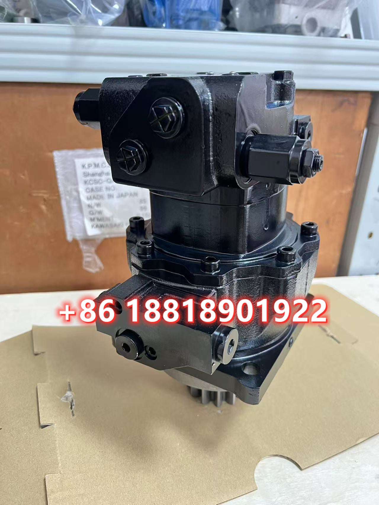 22J-60-35900   22J-60-37500 Hydraulic Swing Motor For Komatsu  PC18MR-3 PC18MR-5 Mini Excavator Parts