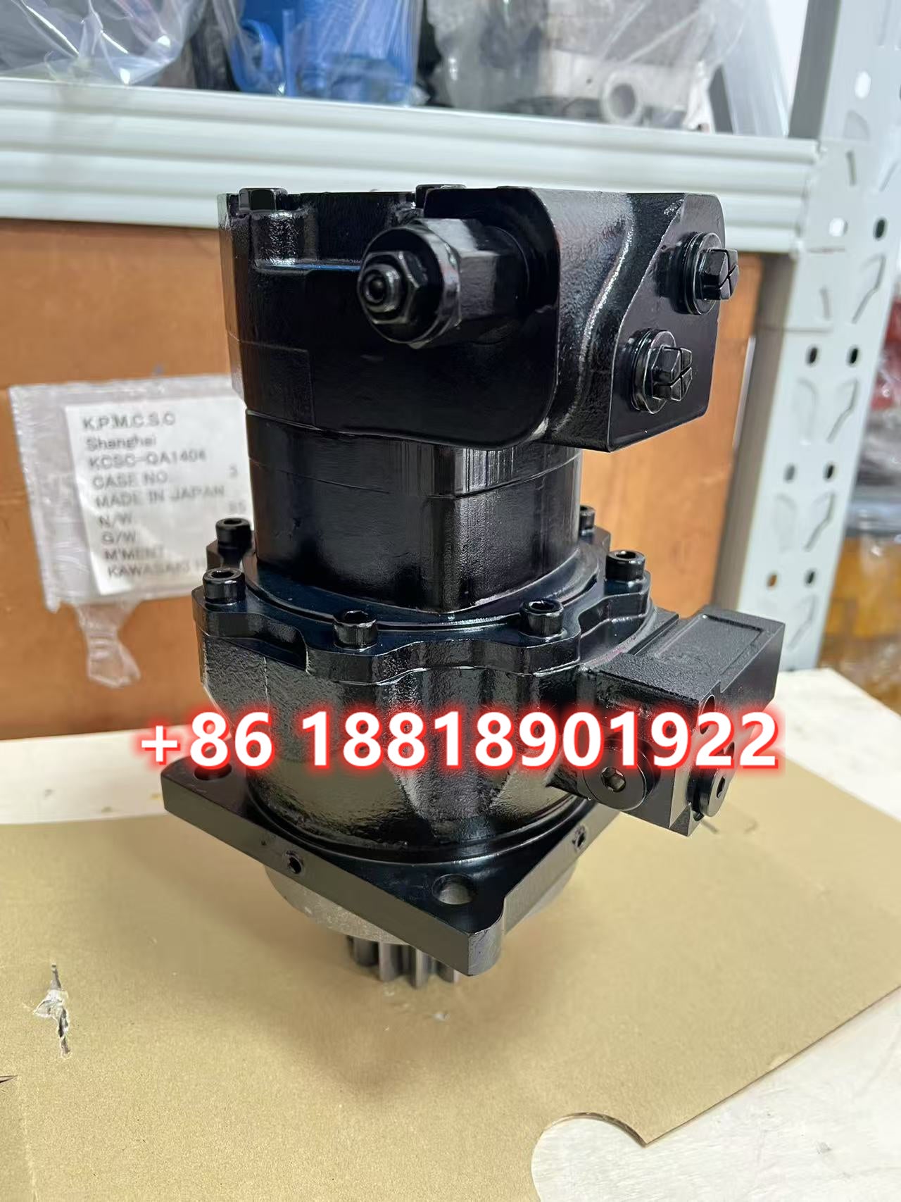 22J-60-35900   22J-60-37500 Hydraulic Swing Motor For Komatsu  PC18MR-3 PC18MR-5 Mini Excavator Parts