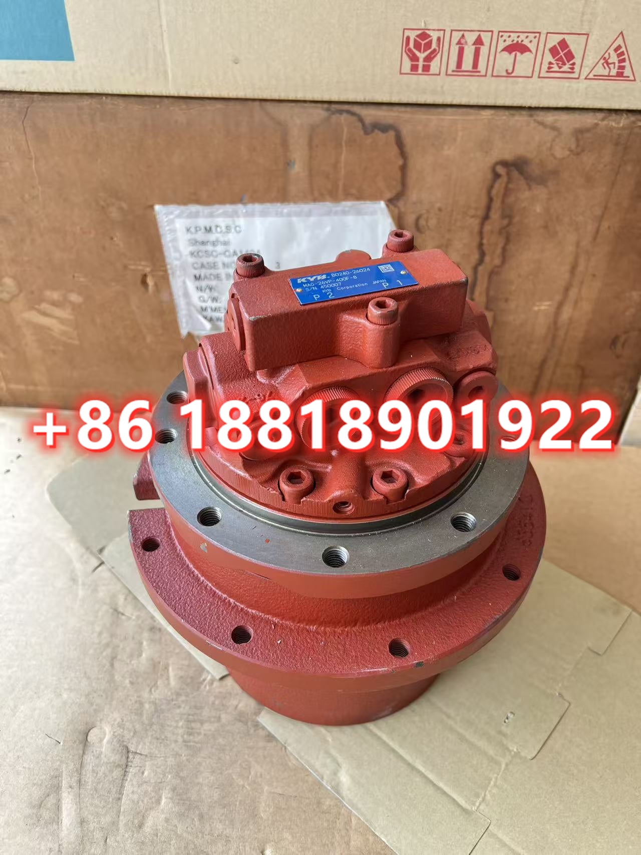 final drive Travel Gearbox With Motor K1010210 for Doosan Daewoo Excavator DX35