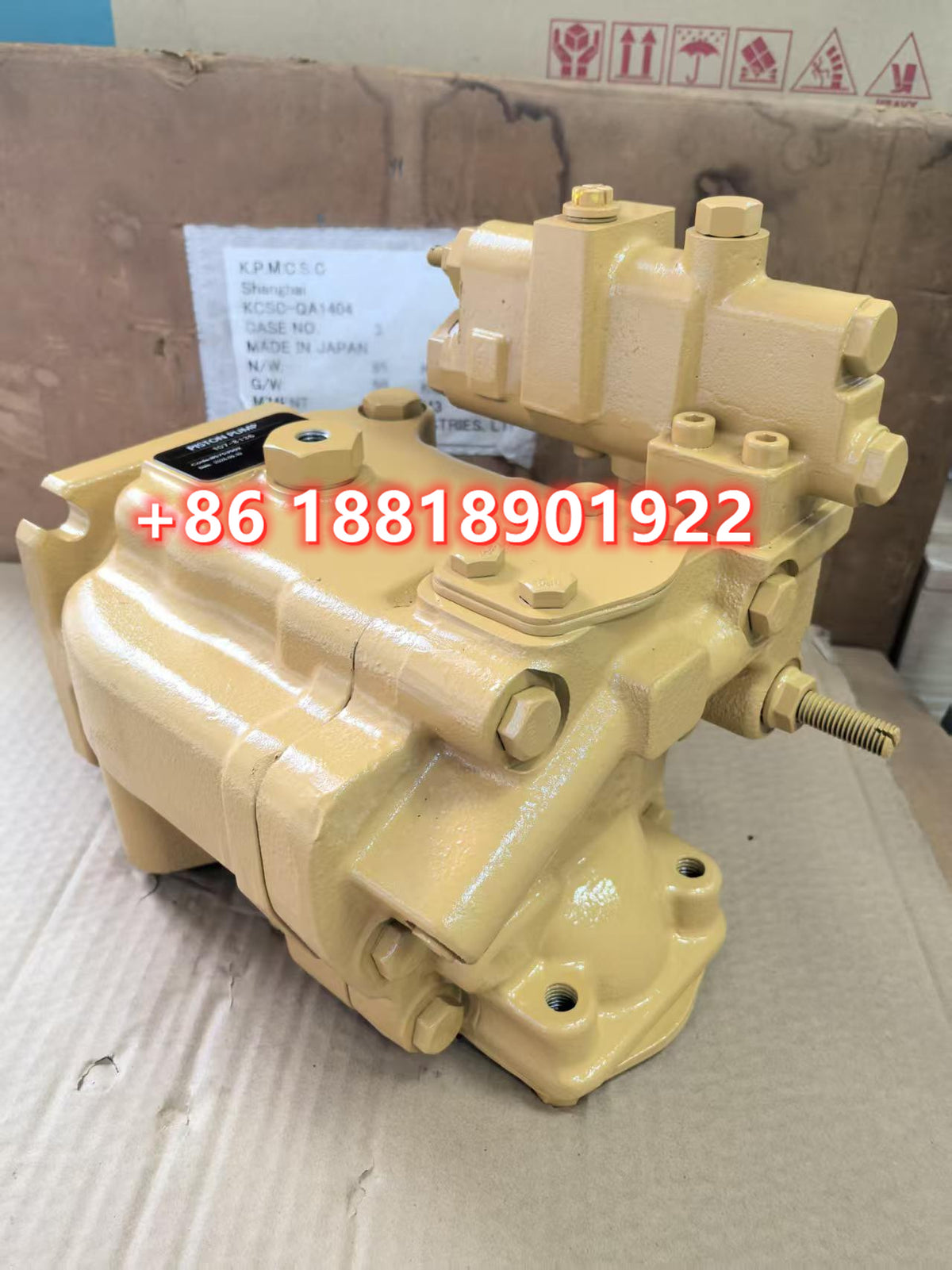 107-8136 Hydraulic Pump for Caterpillar D6M Crawler Dozer  Piston Pump Assembly