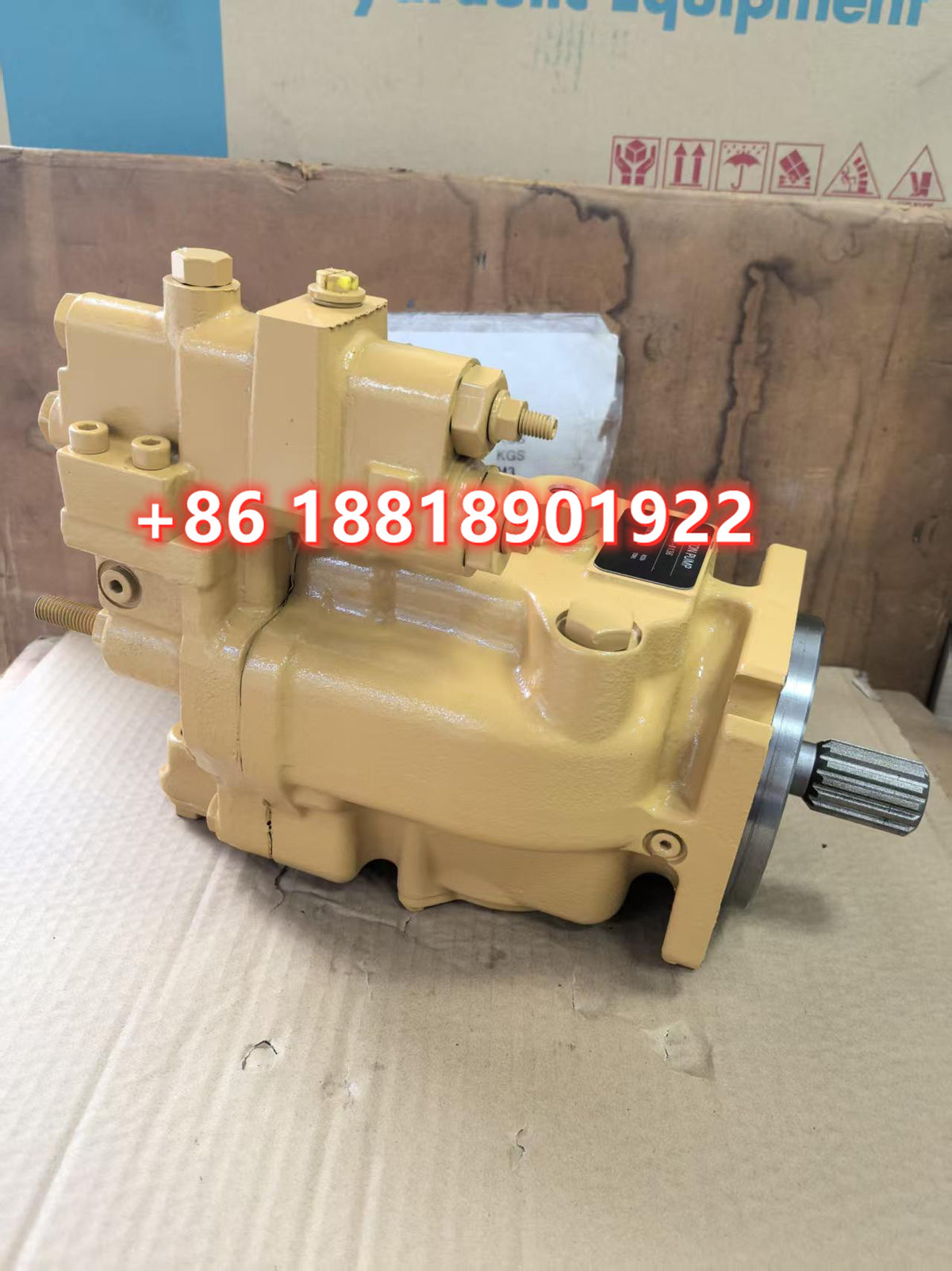 107-8136 Hydraulic Pump for Caterpillar D6M Crawler Dozer  Piston Pump Assembly